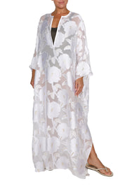 Silk Chiffon Oversized Boubou Caftan
