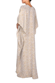 Metallic Fine Rose Boubou