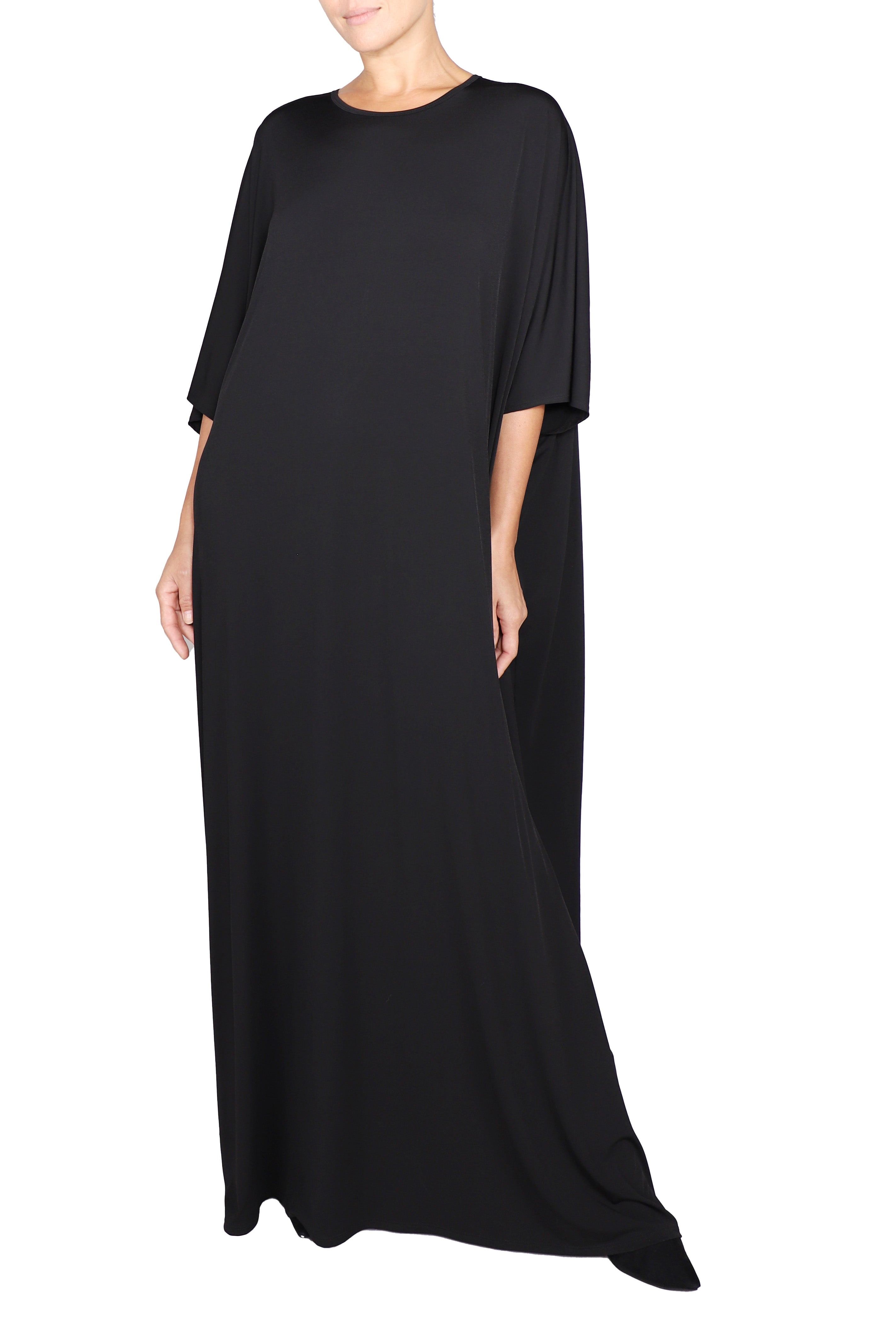 Jersey Crew Neck Boubou Caftan