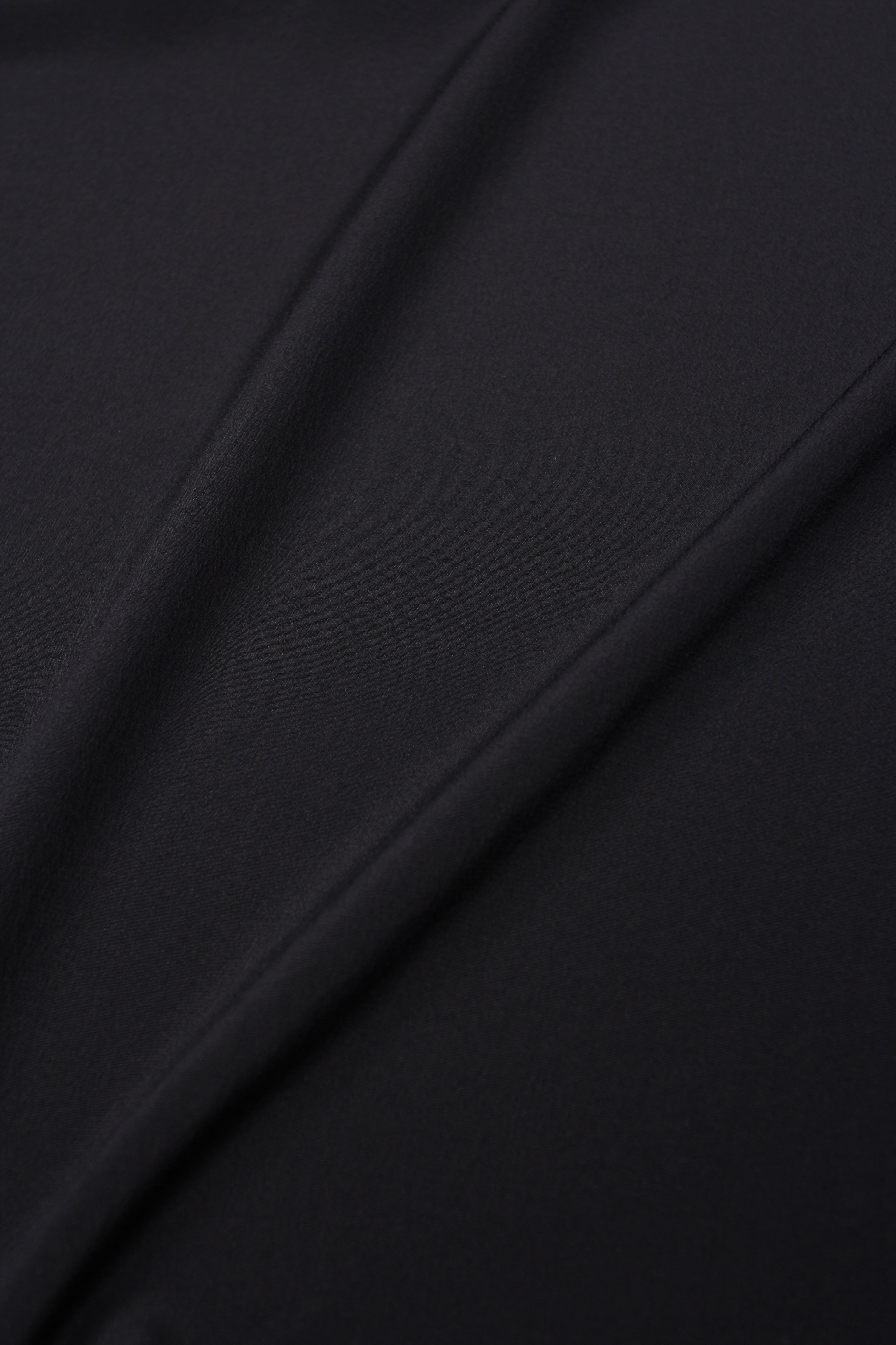 Silk Crepe De Chine Flare Pants