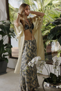Metallic Sheer Cover Up