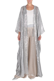 Metallic Flare Pants