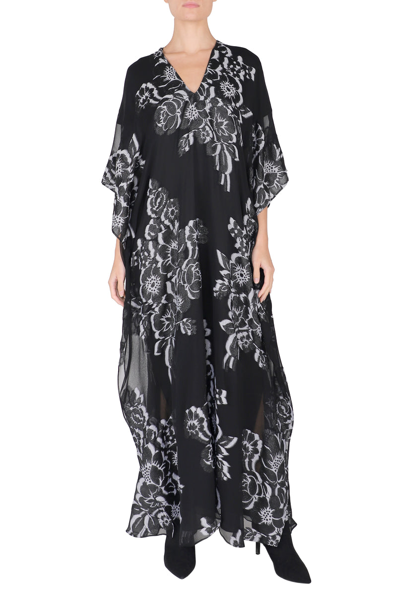 Rose Bouquet Boubou Caftan