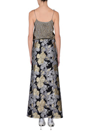 Metallic Bouquet Skirt