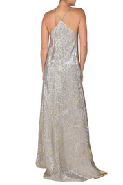 Metallic Racer Back Dress