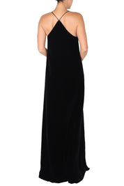 Racer Back Velour Dress