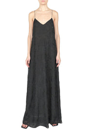 Embroidered Flower Sun Dress