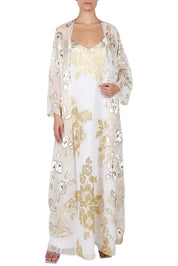 Petal Velour Devore Cover Up