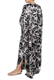 Silk Satin Oversized Boubou Caftan