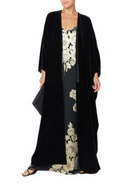 Silk Velour Cape Cover Up