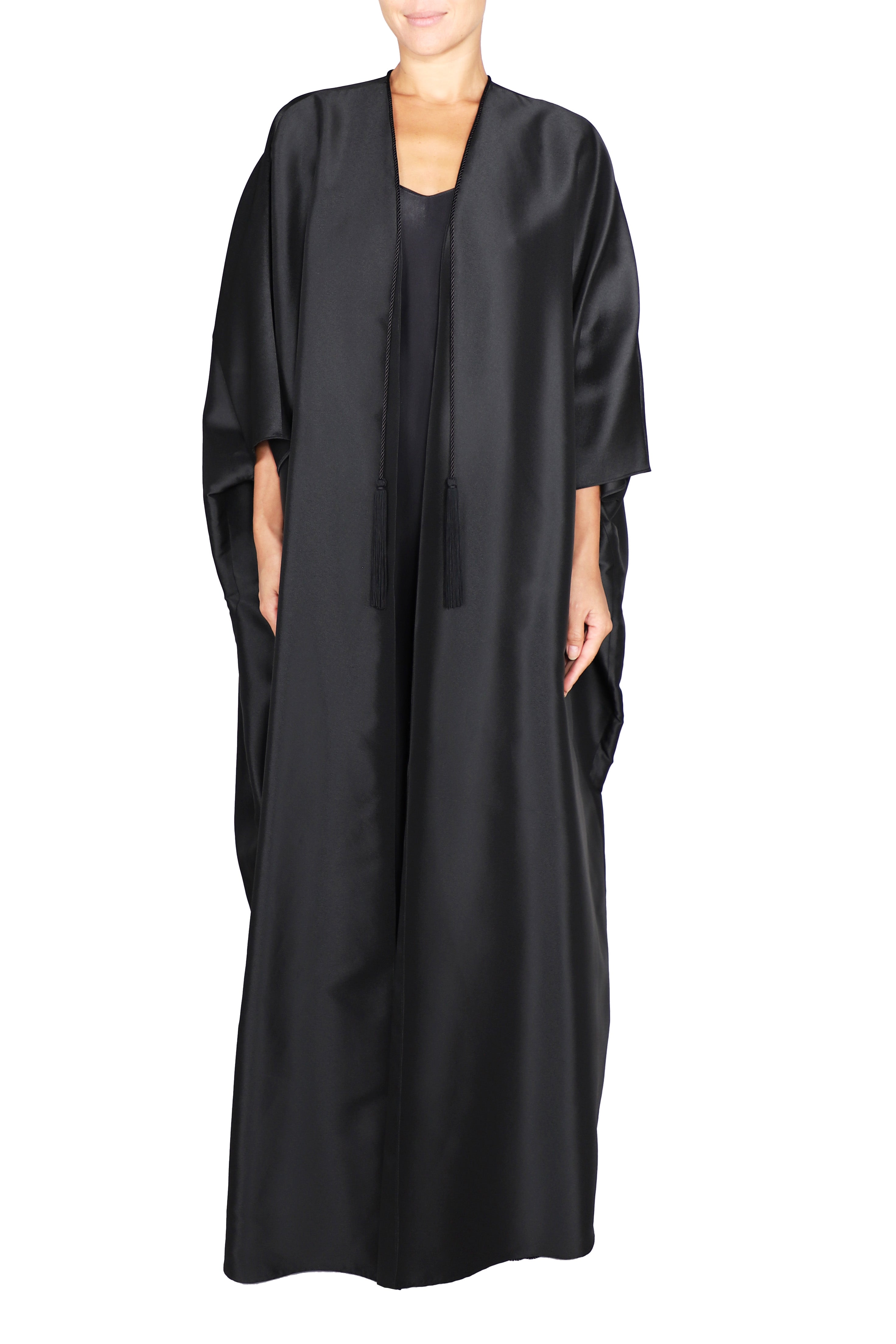 Metallic Cover up with Tassels