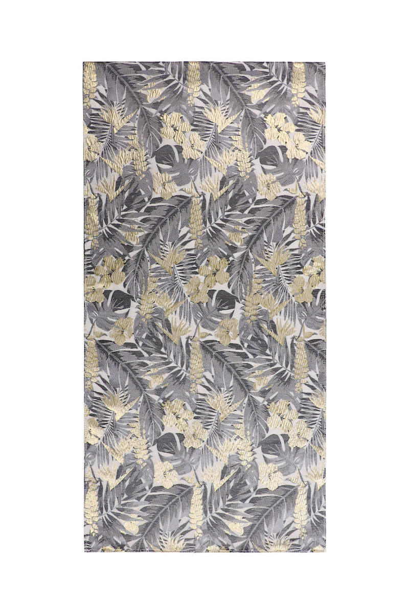 Jacquard Silk Blend Scarf