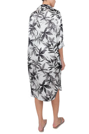 Silk Satin Polo Dress