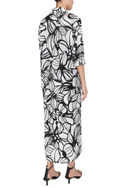 Silk Satin Button Down Dress