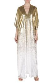 Metallic Ombre Boubou Caftan