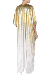 Metallic Ombre Boubou Caftan