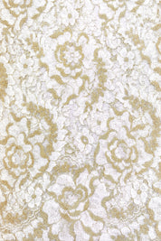 Metallic Floral Lace Coat