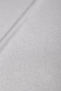 Metallic Fine Knit V Neck Sweater