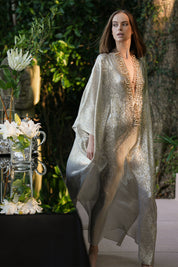 Metallic Oversized Boubou Caftan