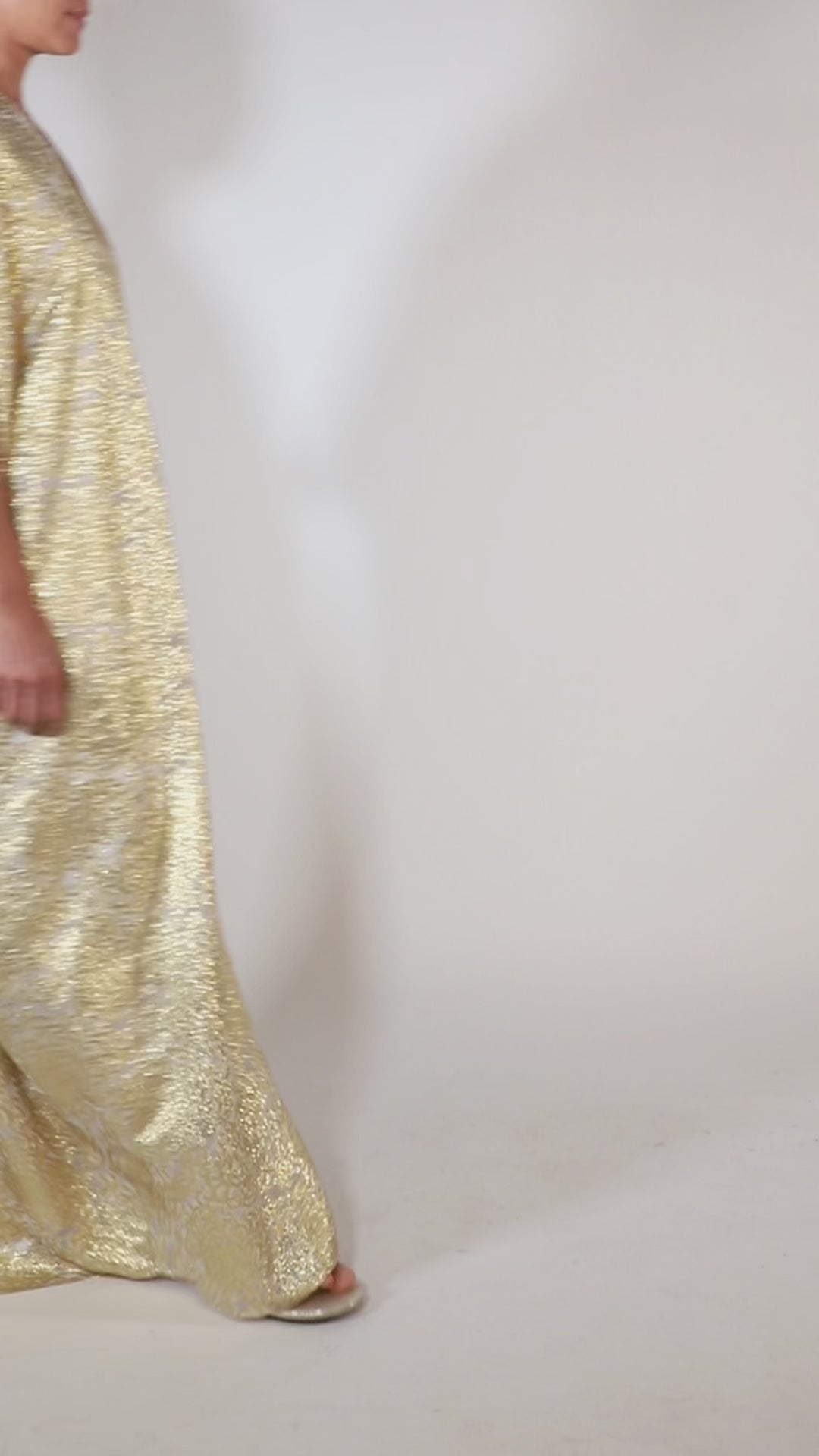 Fine Dahlia Boubou Caftan