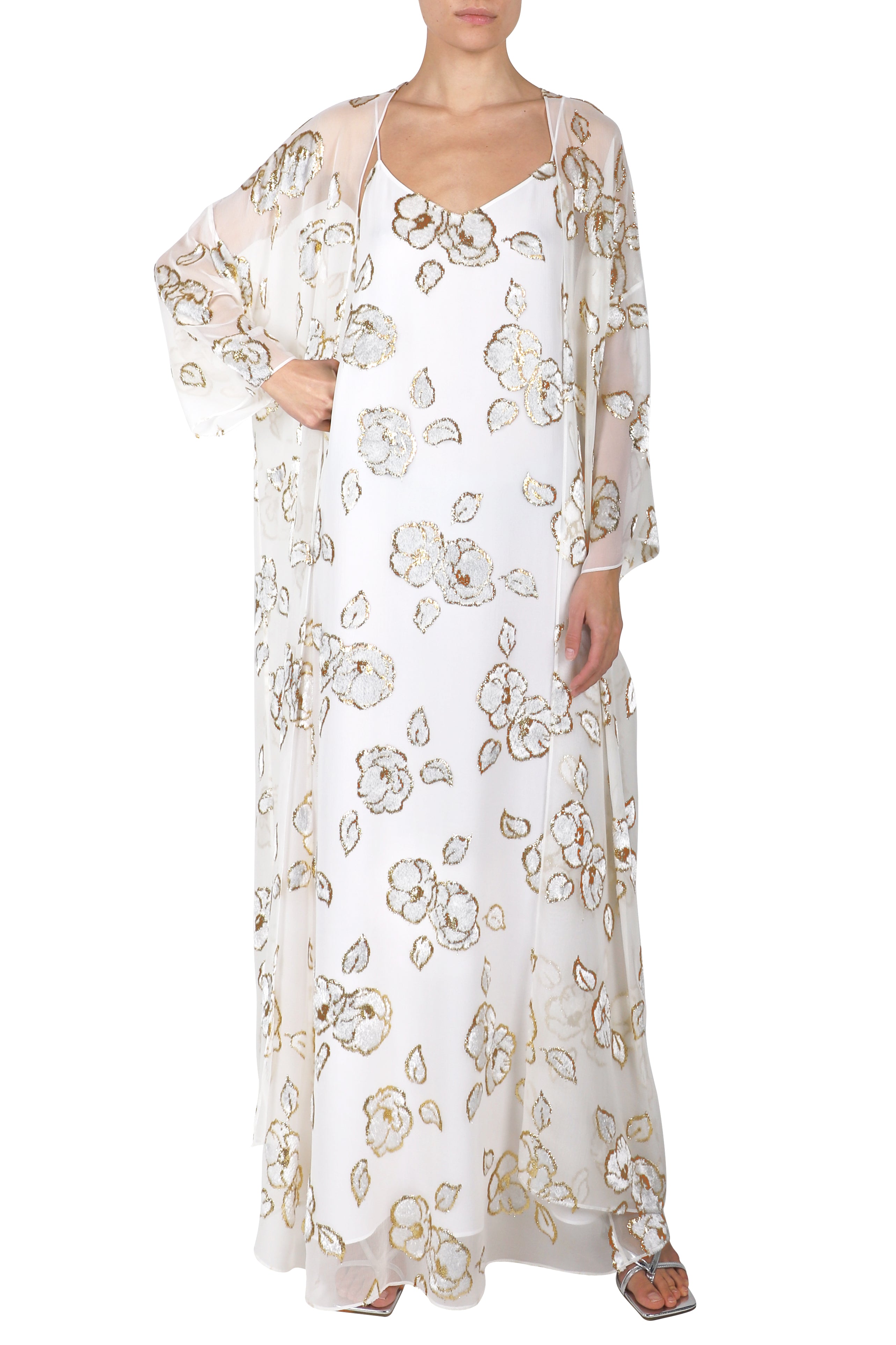 Petal Velour Devore Cover Up