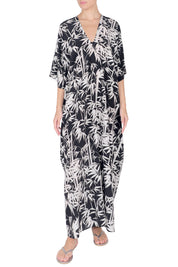 Silk Printed Bamboo Boubou Caftan
