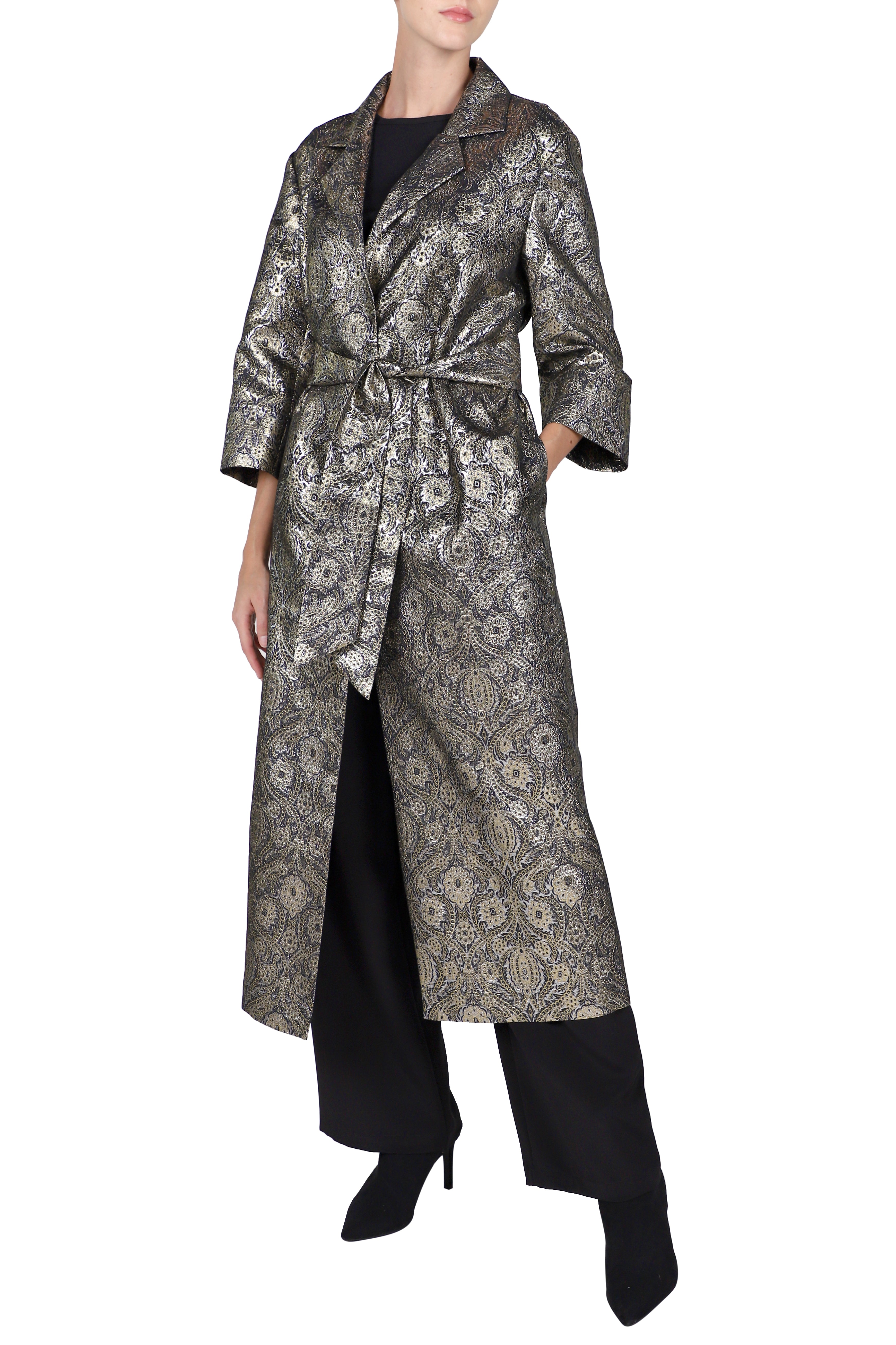 Long Oriental Trench Coat