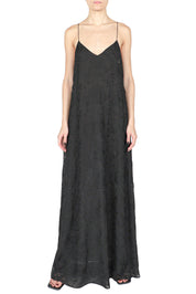 Embroidered Flower Sun Dress