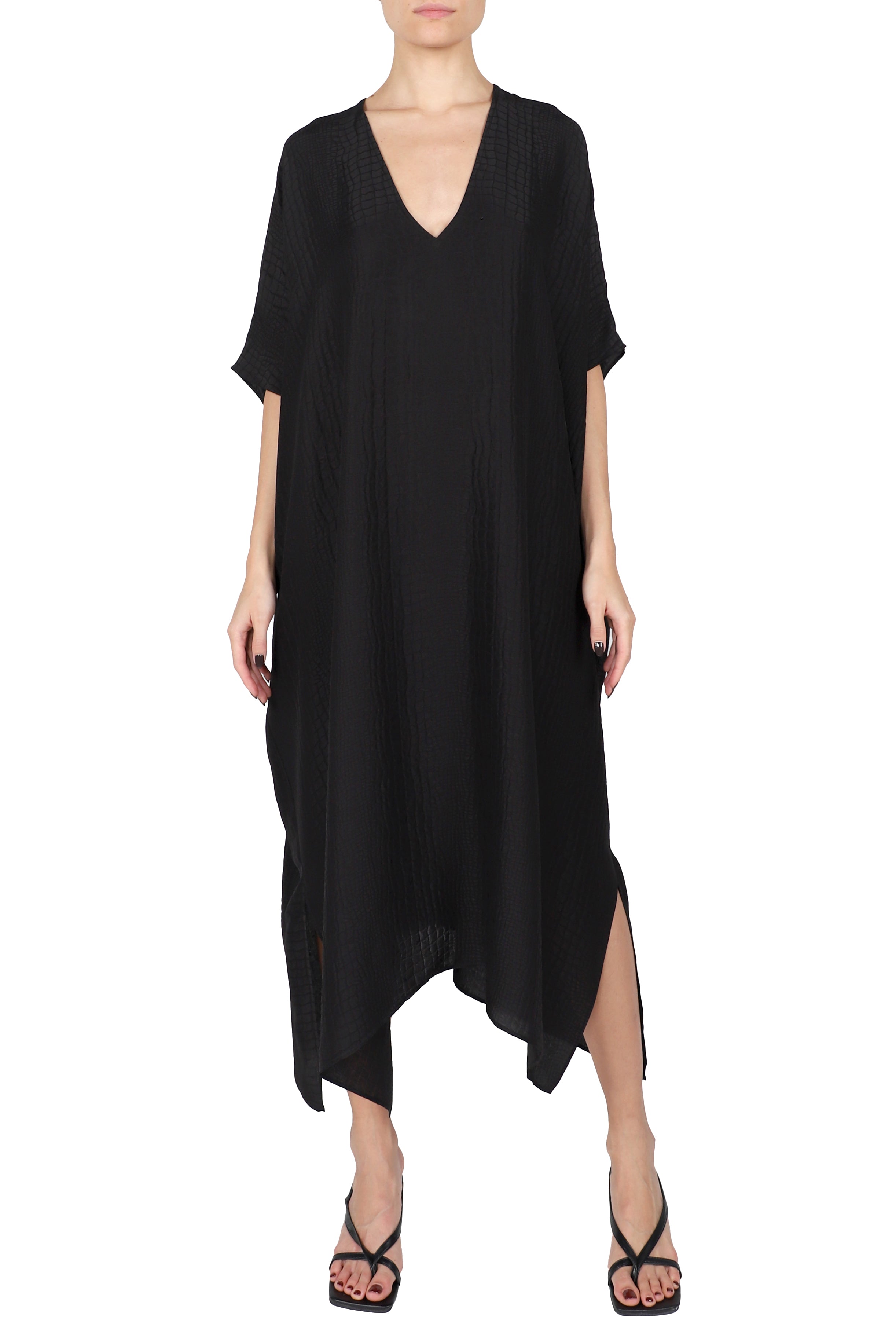 Croco Midi Boubou Caftan