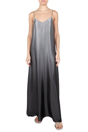 Silk Satin Ombre Cami Dress