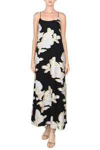 3D Rose Sun Dress Marie France Van Damme 