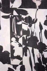 Printed Silk Chiffon Kimono