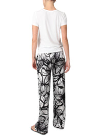 Silk Printed Pants