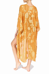 Orange Gold Babani Cover Up