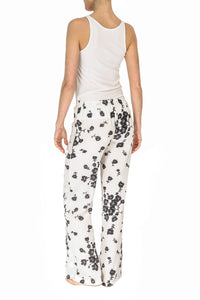 Silk Printed Pants