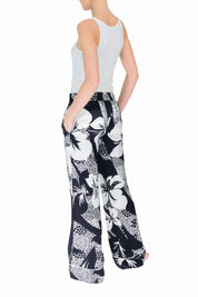 Silk Printed Pants