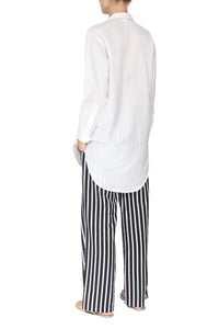 Silk Cotton Oversized Shirt