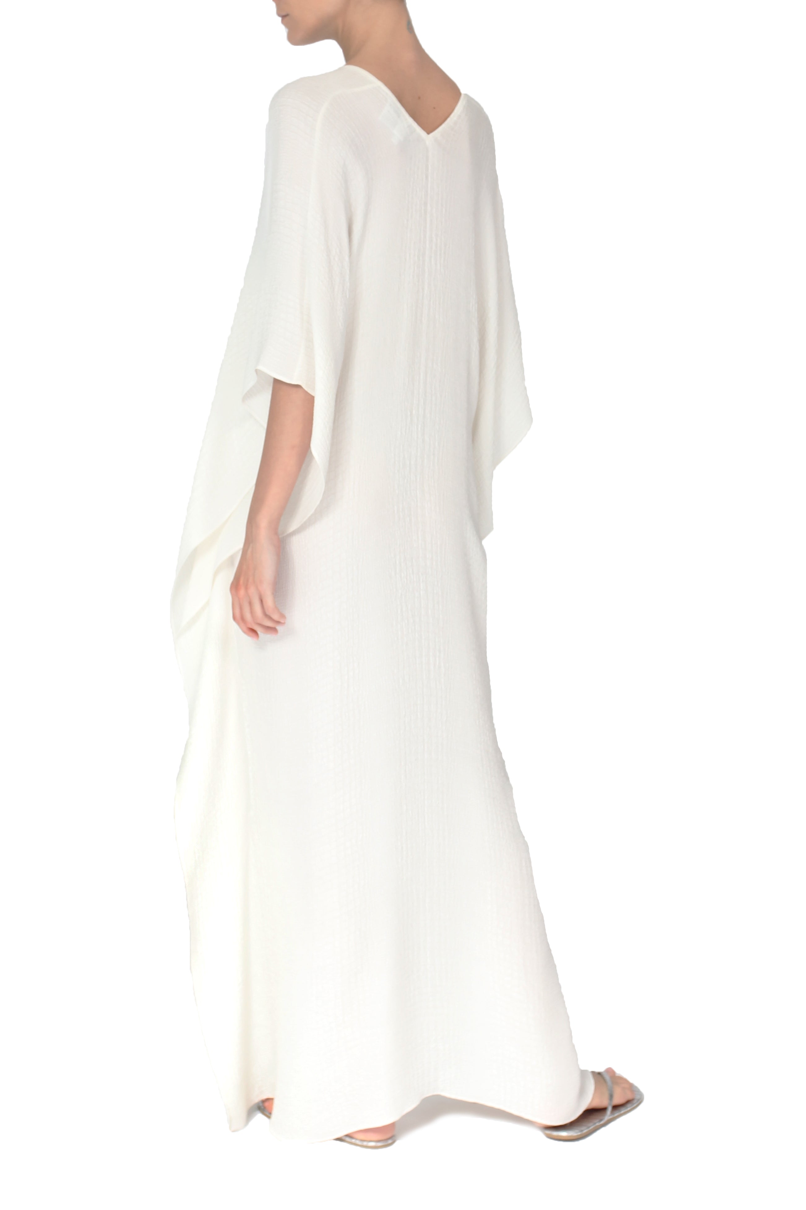 Silk Croco Jacquard Boubou Caftan