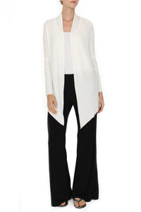 Short Silk Blend Michi Cardigan