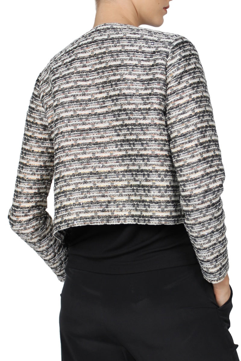 Tweed Metallic Jacket