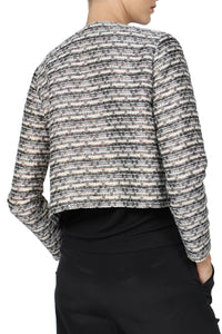 Tweed Metallic Jacket