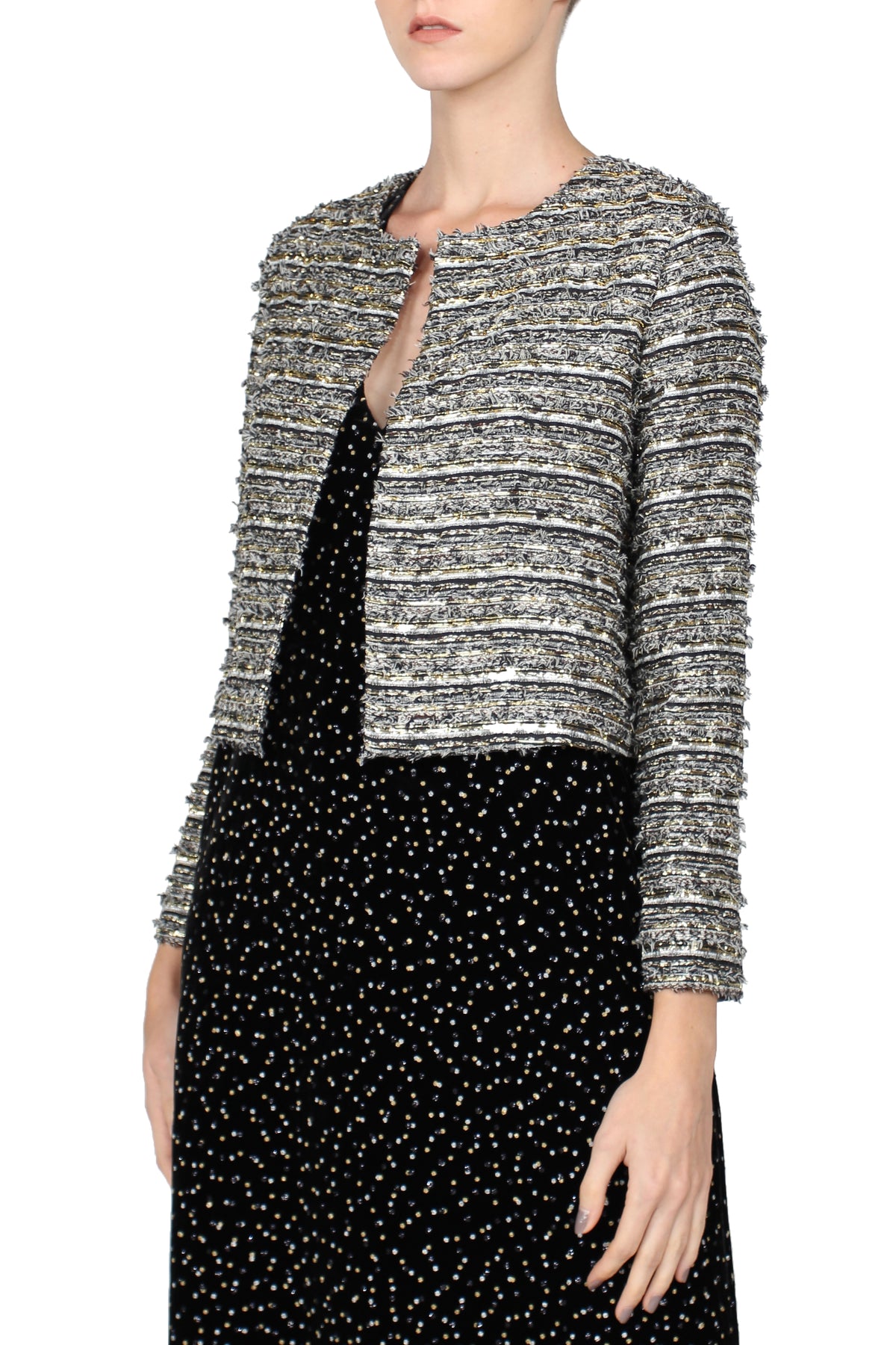 Tweed Lurex Jacket