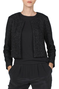 Metallic Boucle Jacket