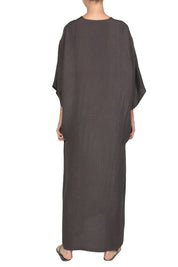 Silk Croco Jacquard T Sleeve Boubou Caftan