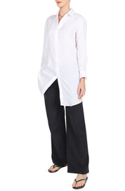 Button Up Linen Blouse
