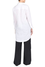 Button Up Linen Blouse
