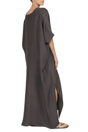 Silk Croco Jacquard Boubou Caftan