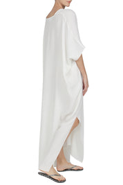 Silk Croco Jacquard Boubou Caftan