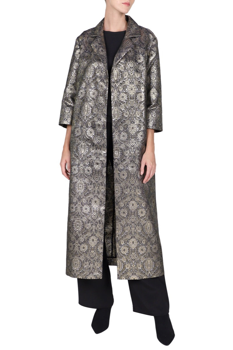 Long Oriental Trench Coat