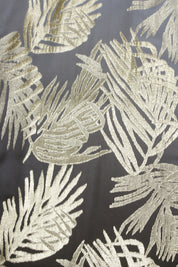 Palm Ombré Midi Metallic Boubou Caftan